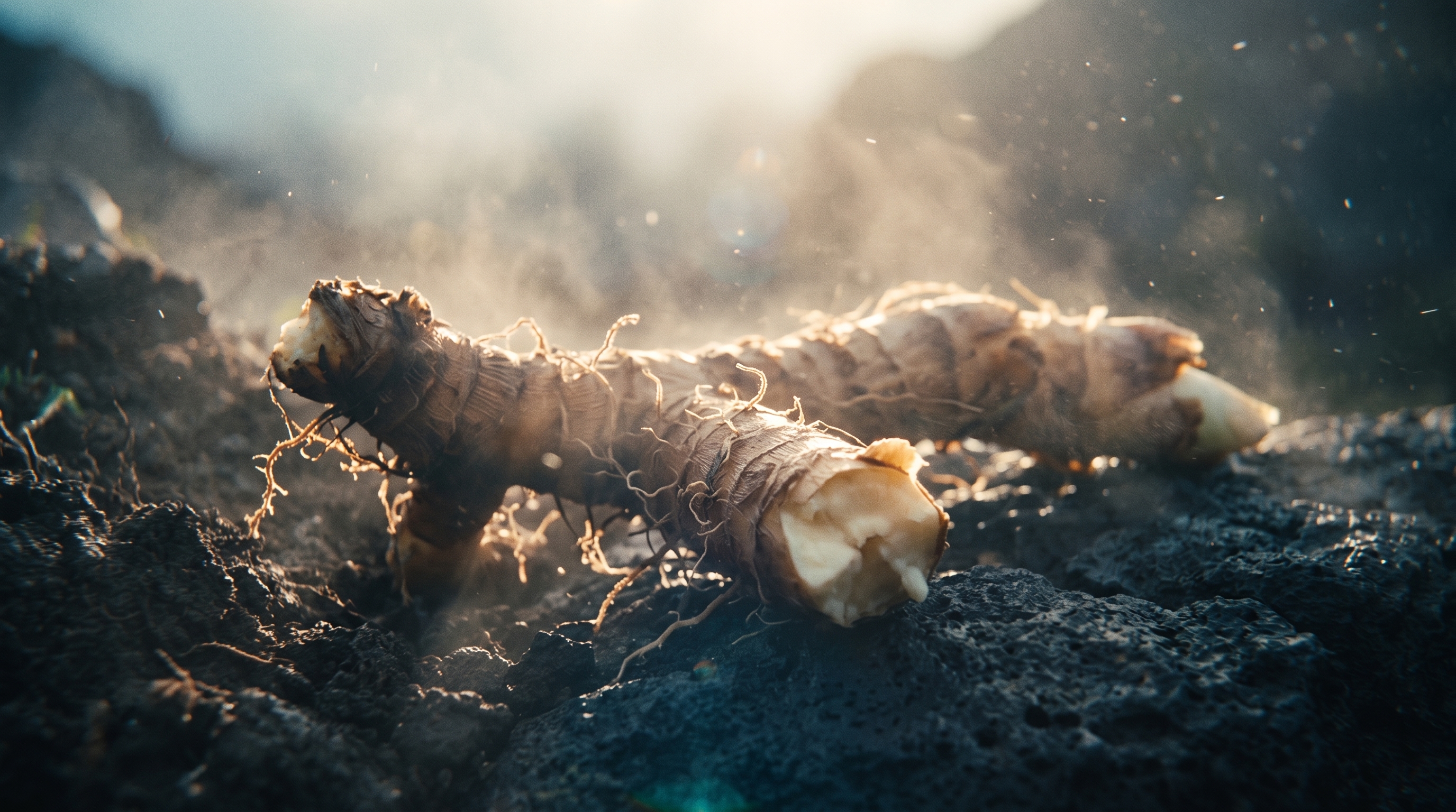 Orris root texture