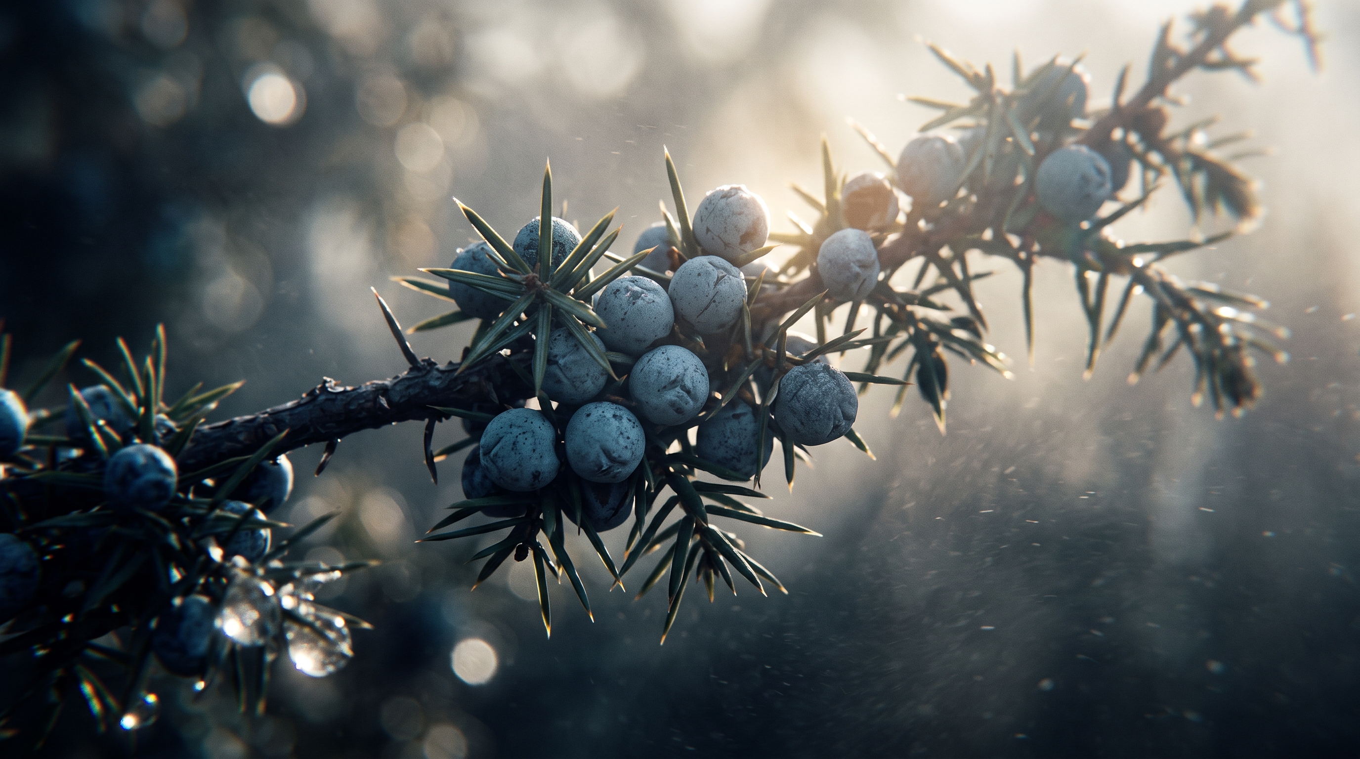 Wild mountain juniper